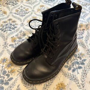 Dr. Martens Black Combat Boots